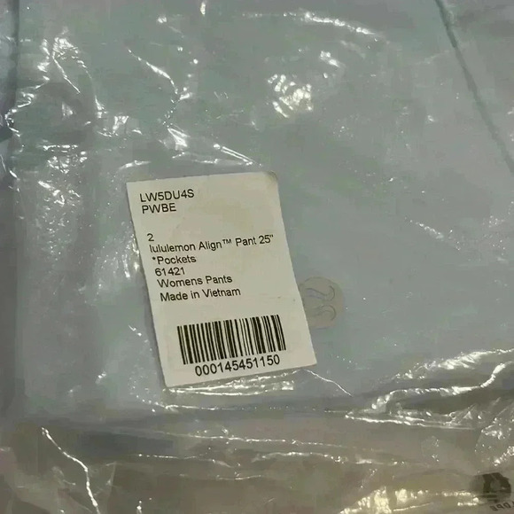 Lululemon-Lululemon Align High-Rise Pant 25" with  pockets
Powder Blue - Picture 4 of 4